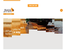 Tablet Screenshot of jwaoil.com